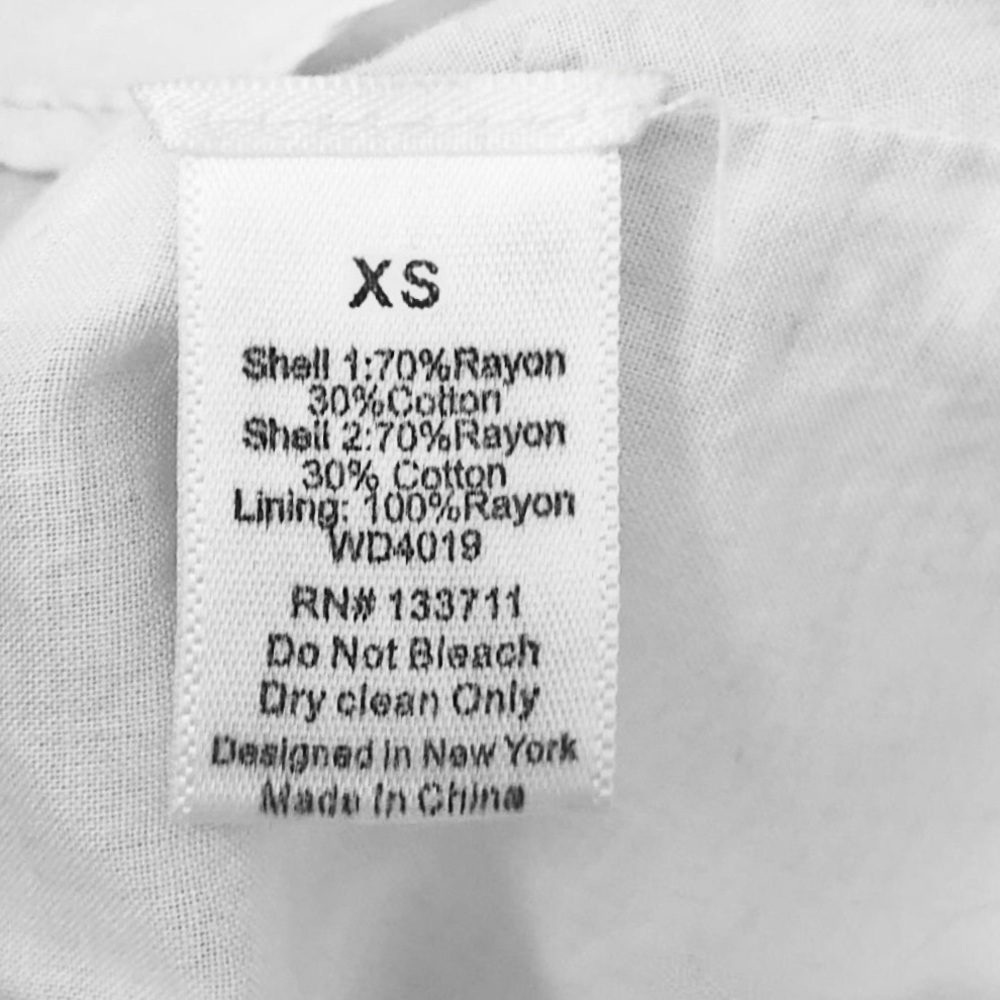 ADDISON Wyton A-Line Racerback V-Neck Light Wash Chambray Dress - Picture 13 of 14
